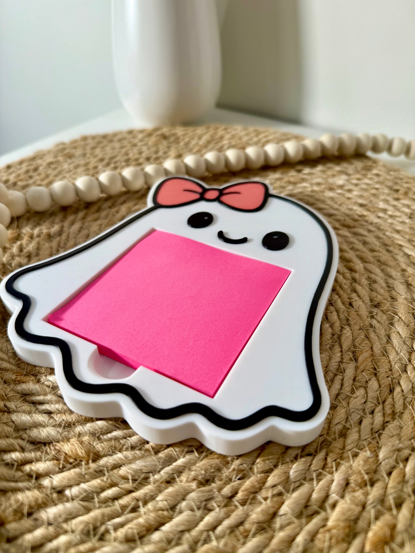 3D Printed Ghost Sticky Note Holder