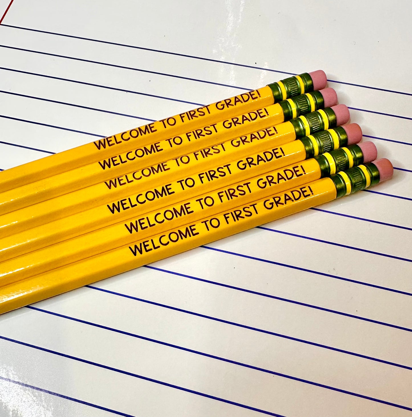 Engraved Personalized Pencils