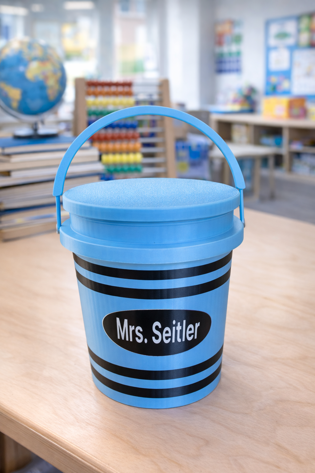 Personalized Crayon Bucket Gift-3D Printed