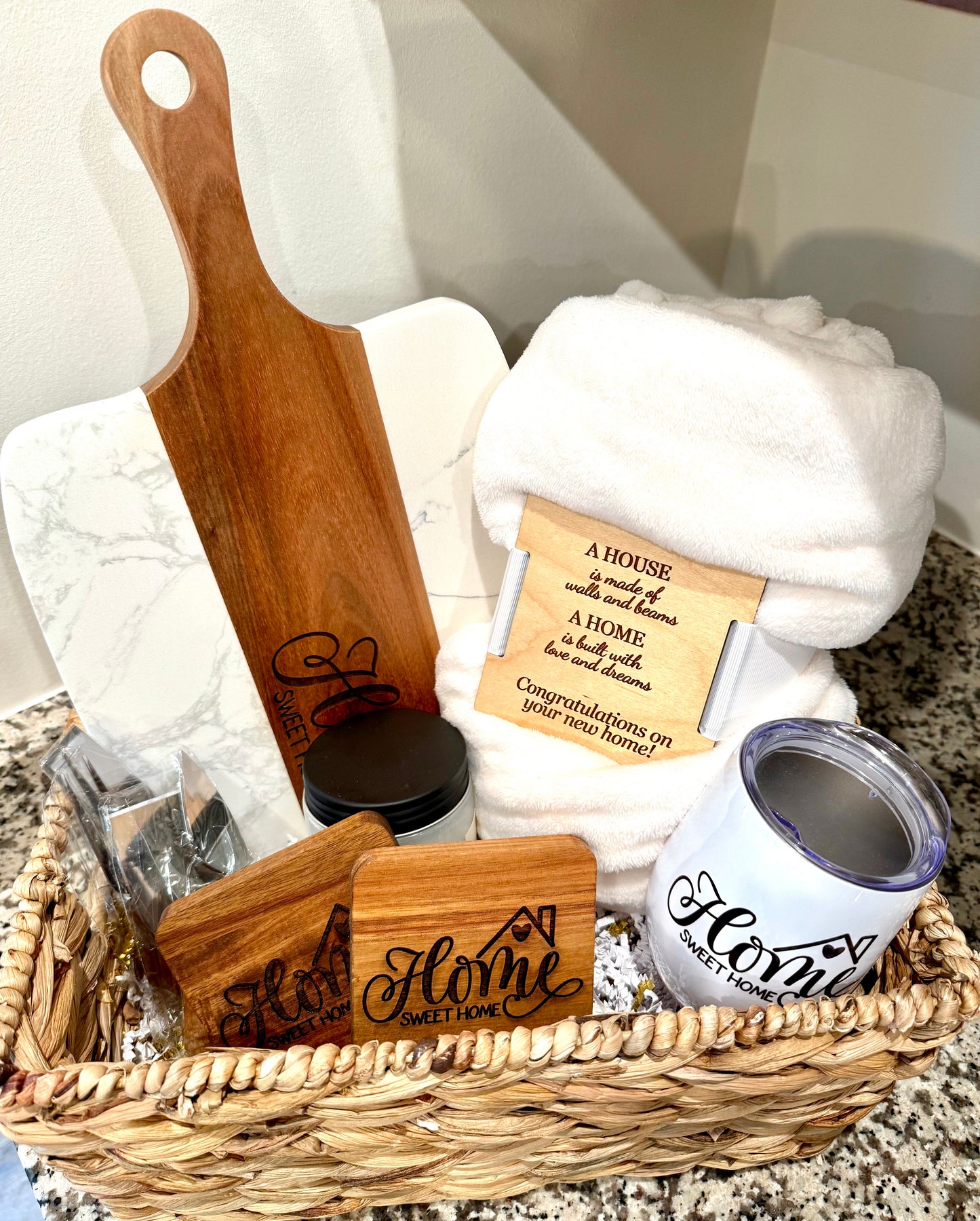 Home Sweet Home Closing Gift Basket