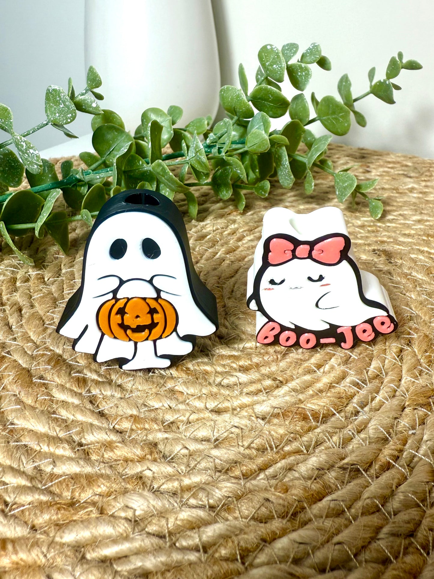 3D Halloween Straw Toppers