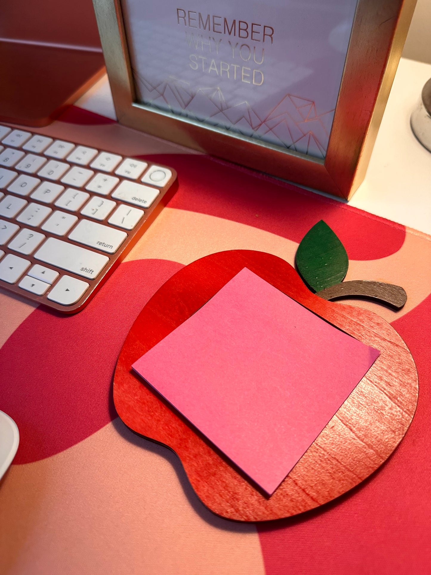 Personalized Teacher Sticky Note Holder