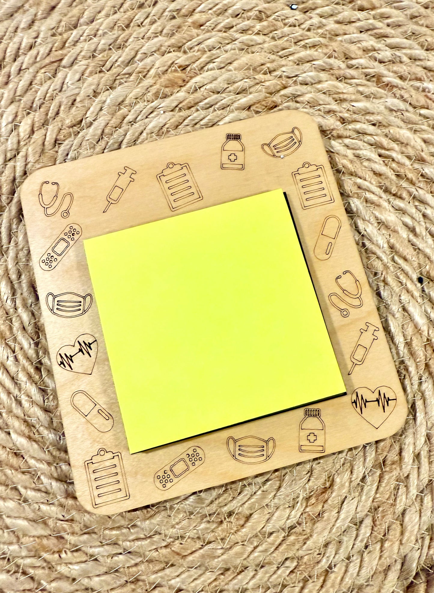 Nurse Sticky Notepad Holder