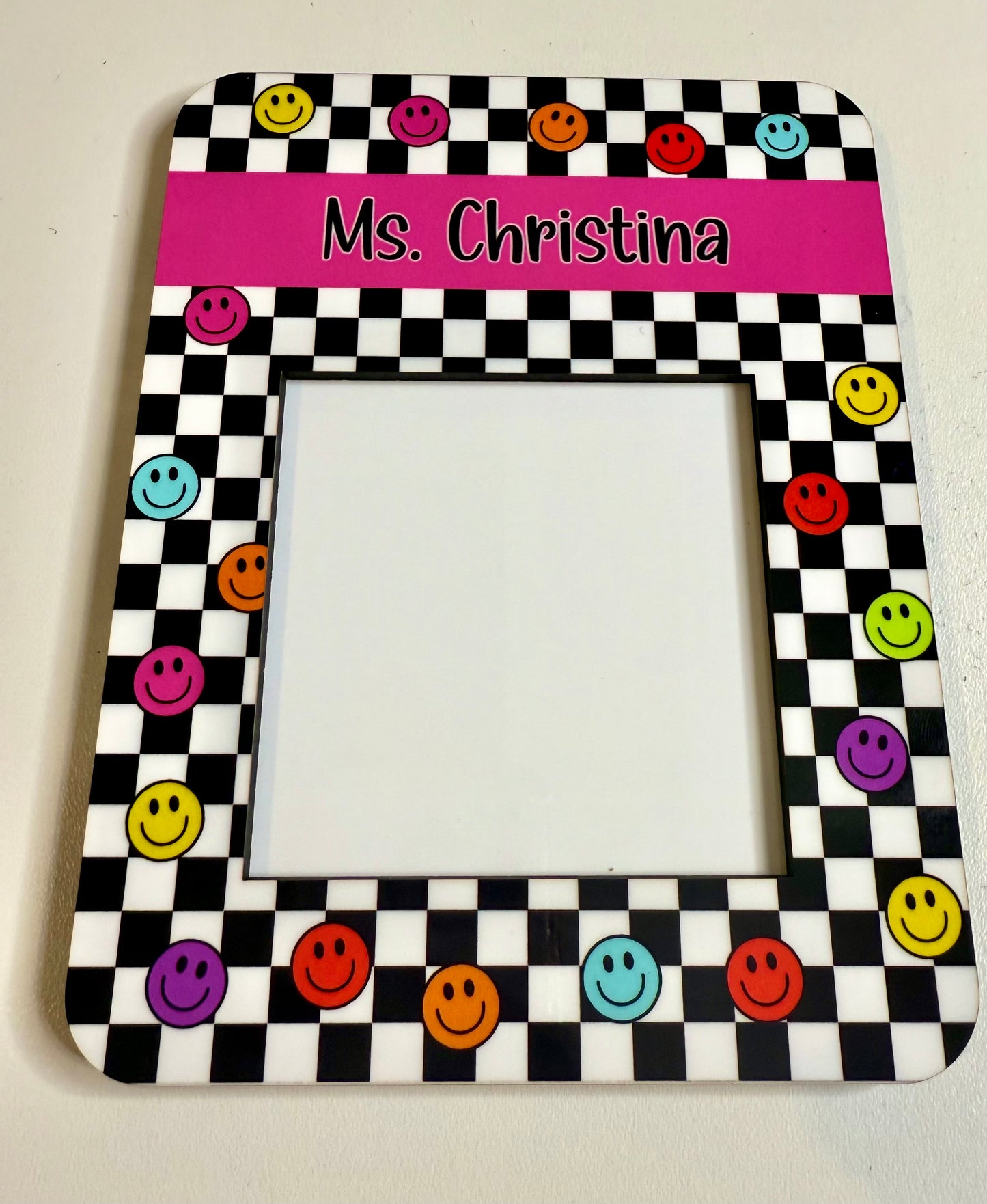Smiley Face Sticky Note Holder