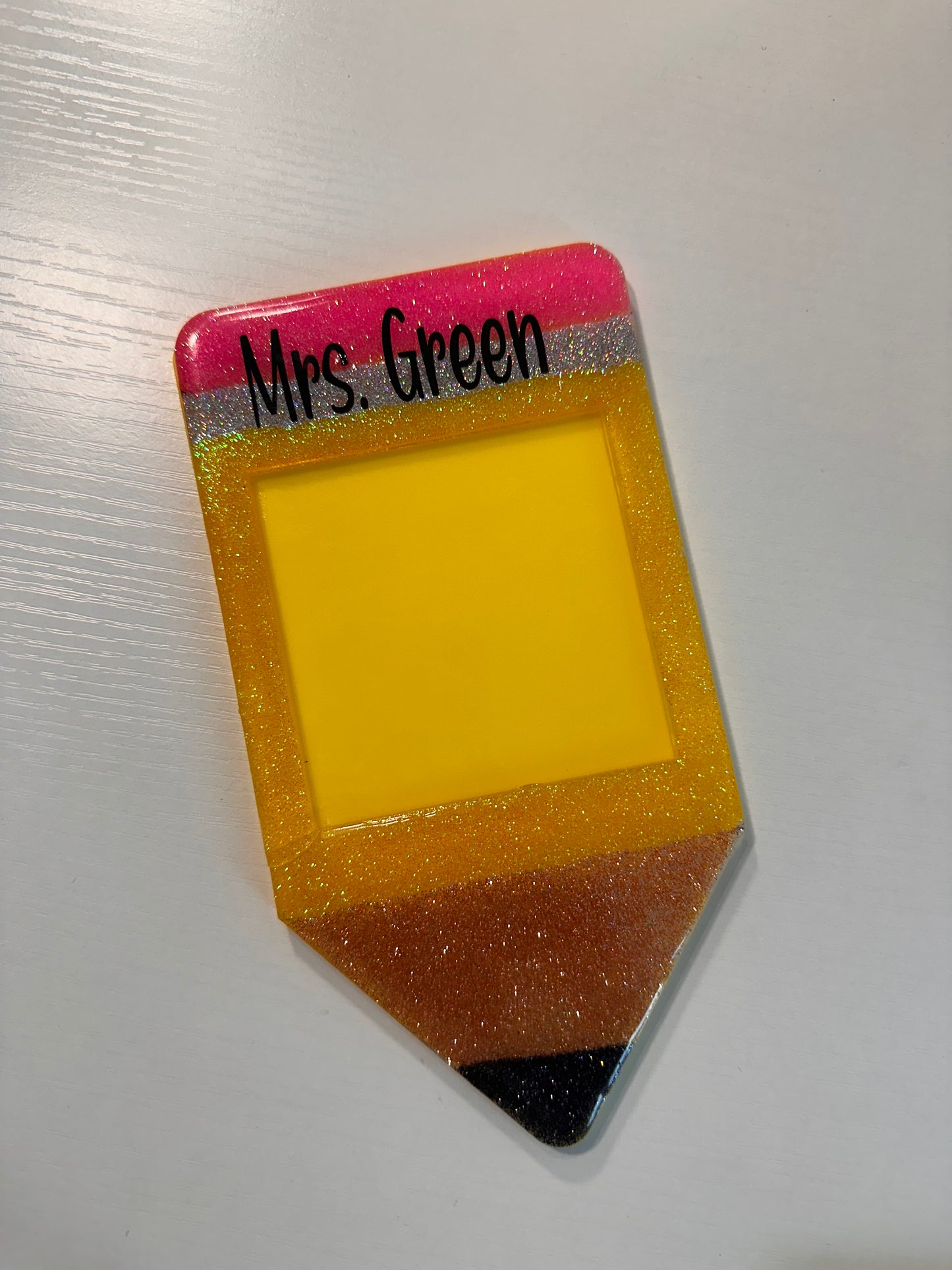 Pencil Sticky Note Holder