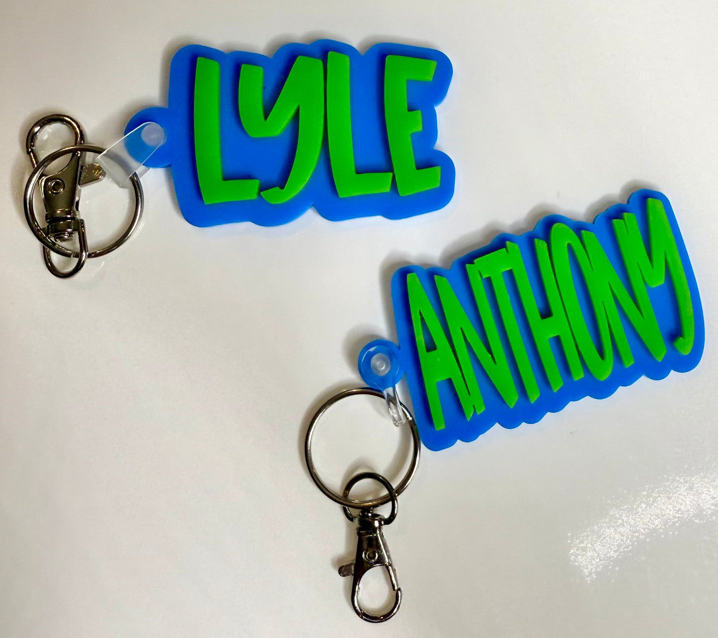 Acrylic Name Keychain