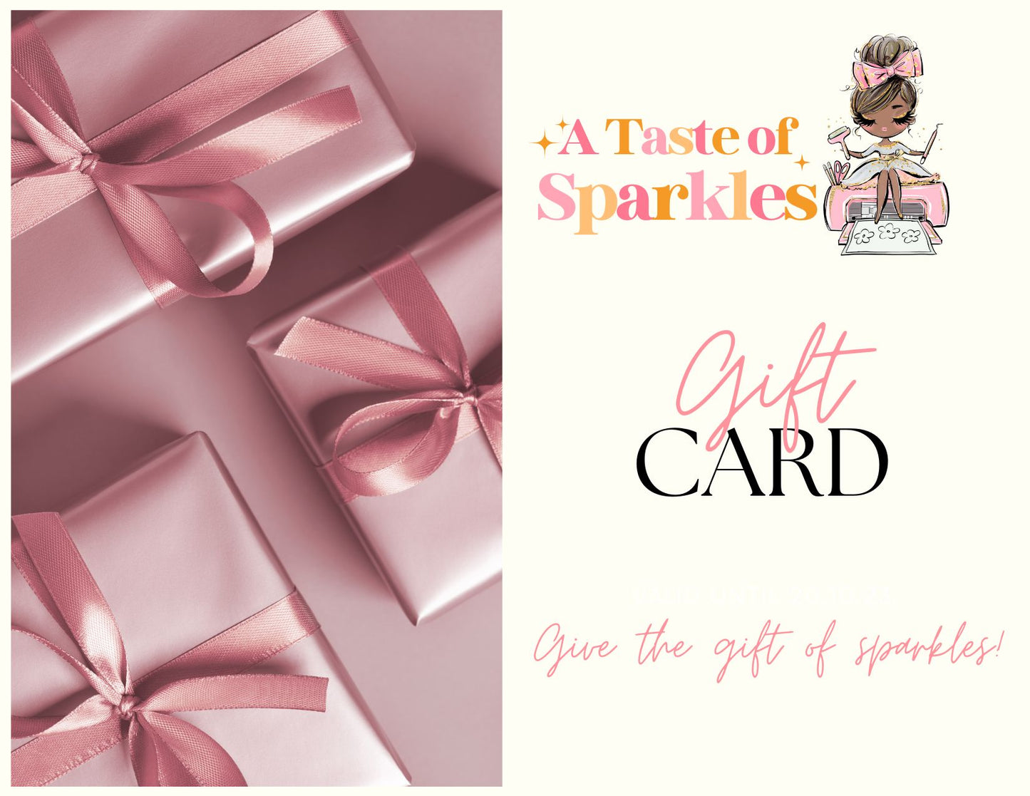 A Taste of Sparkles Gift Card