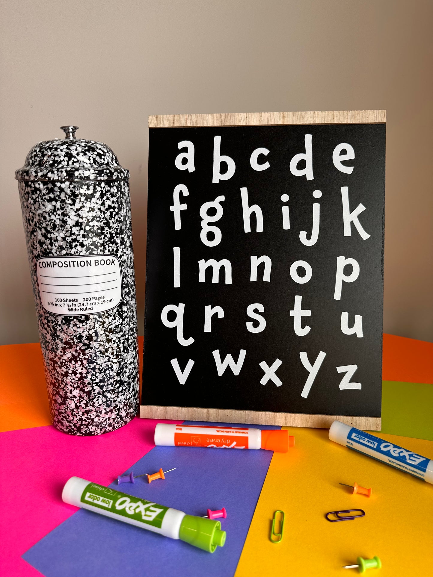 Composition Pencil Holder