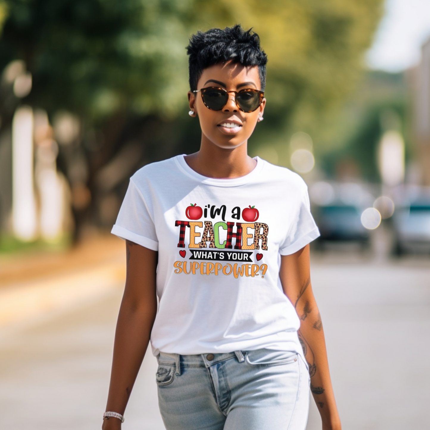 Teacher Superpower T-shirt
