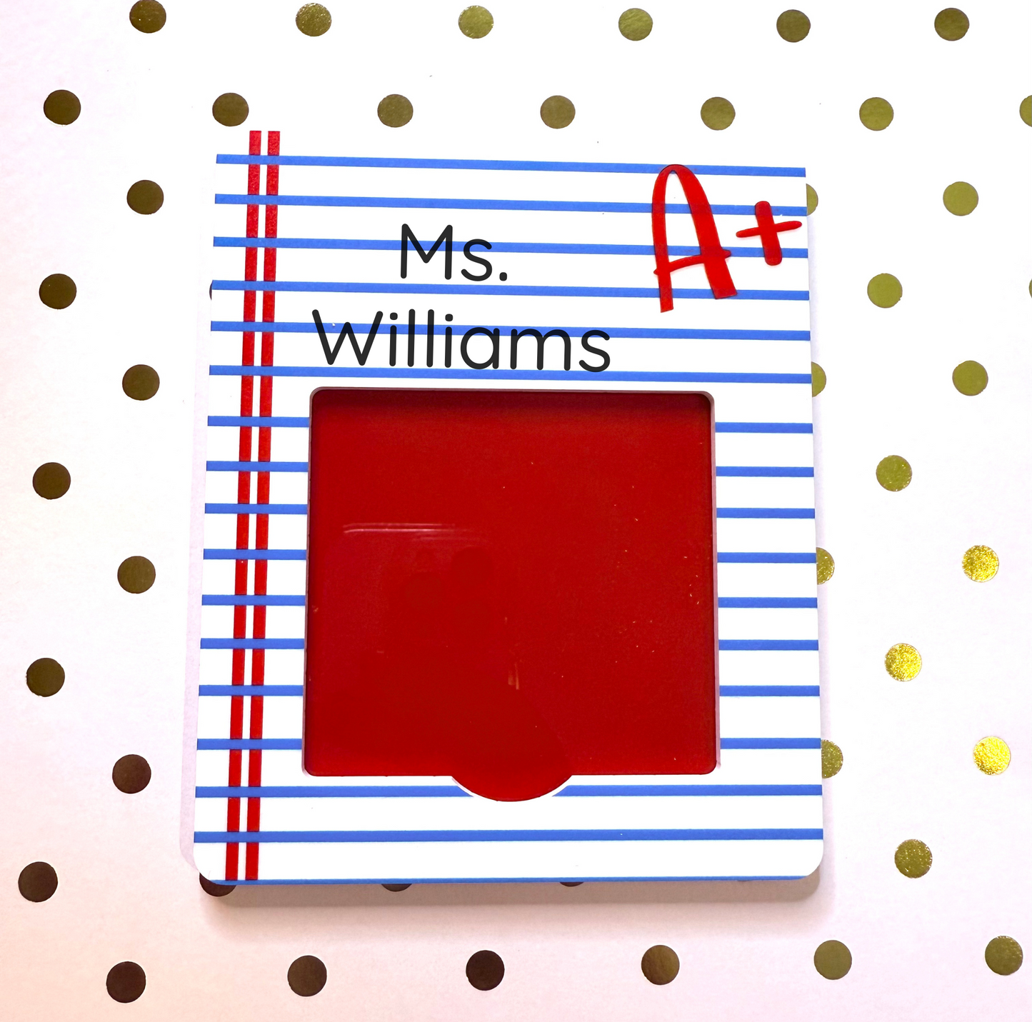 Notebook Paper Sticky Note Holder