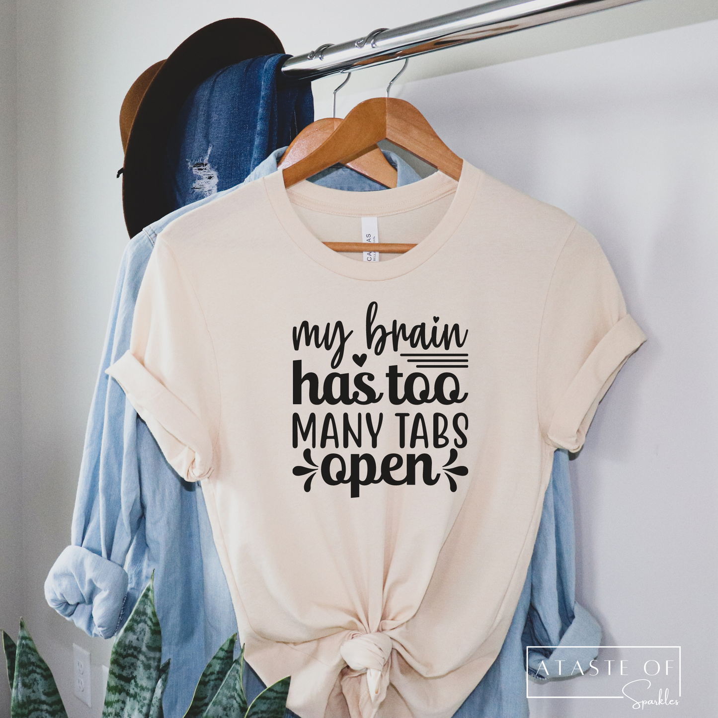 My Brain Has Too Many Tabs Open T-shirt