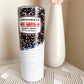 School Supply Composition Notebook Tumbler