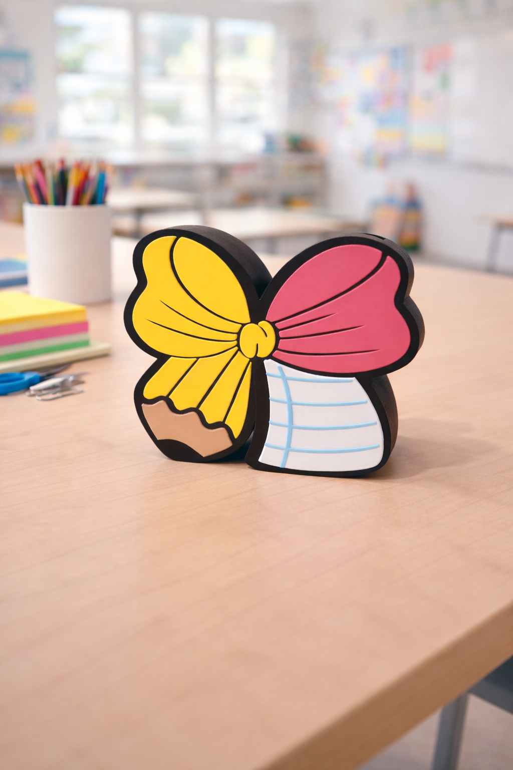 Pencil Bow Pen Holder