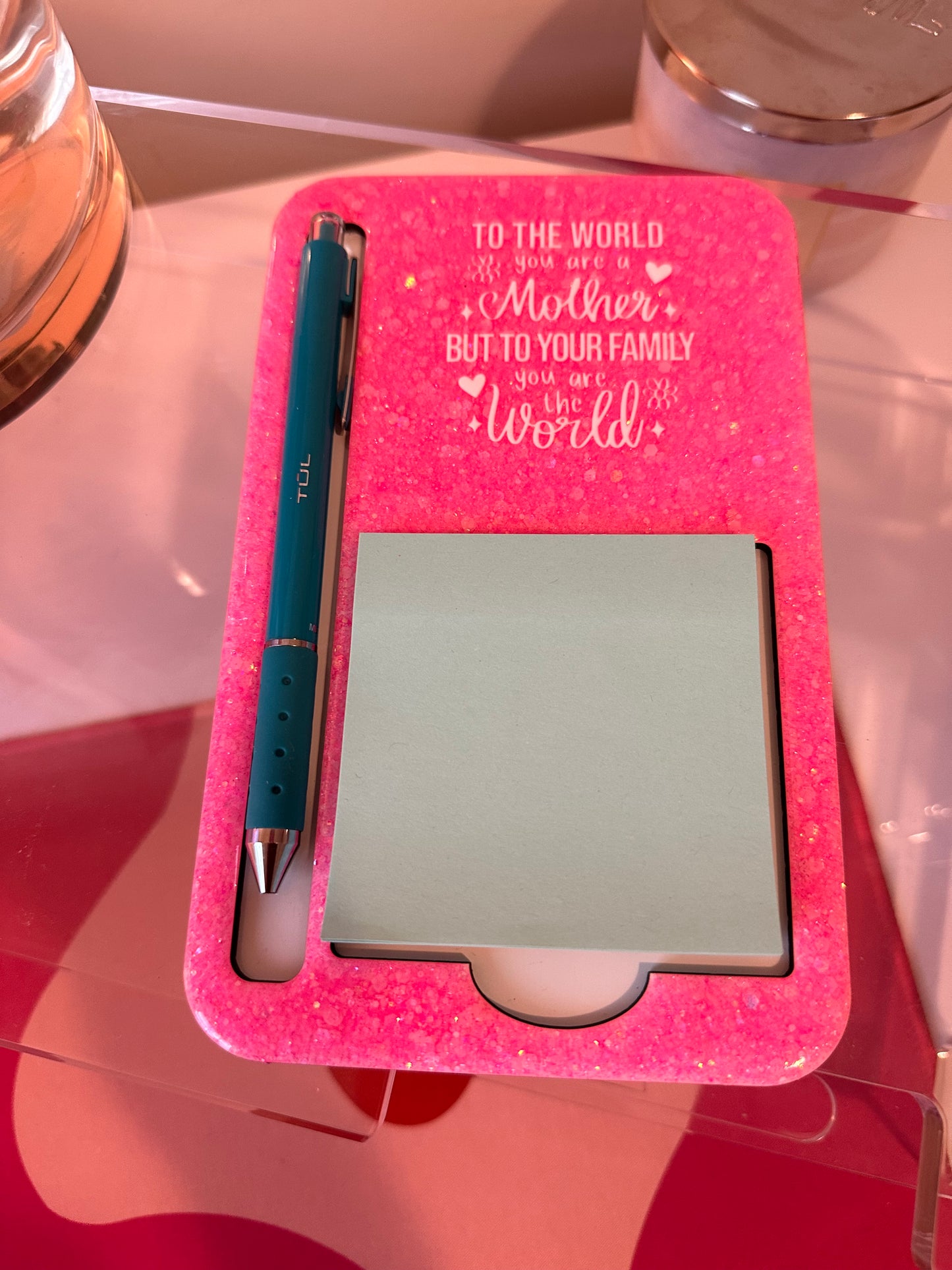 Mother's Day Post It Note Holder