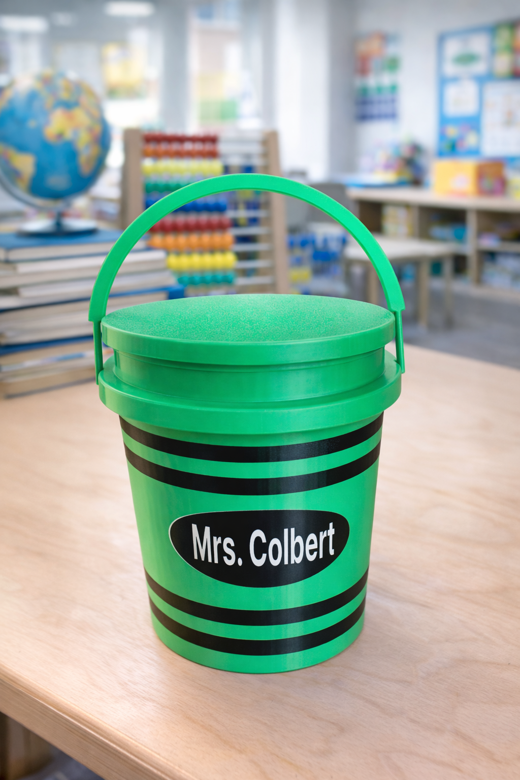 Personalized Crayon Bucket Gift-3D Printed