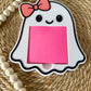 3D Printed Ghost Sticky Note Holder