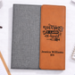 Personalized Nurse Leather Portfolio with Notepad