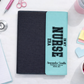 Personalized Nurse Leather Portfolio with Notepad