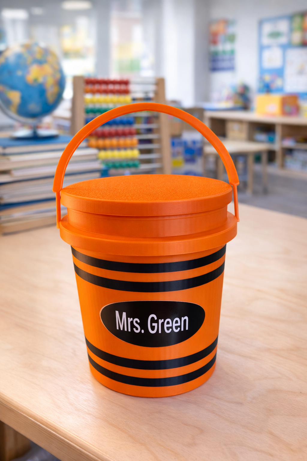 Personalized Crayon Bucket Gift-3D Printed