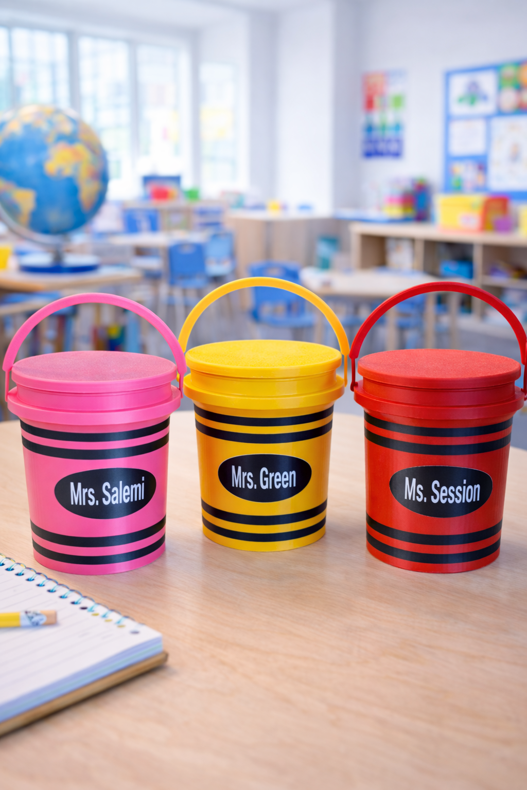 Personalized Crayon Bucket Gift-3D Printed