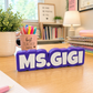 Custom 3D Teacher Nameplate