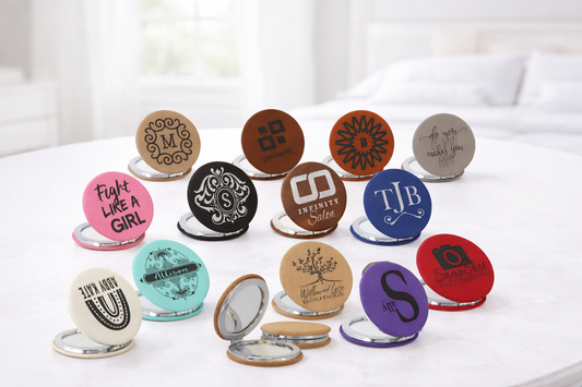 Engravable Compact Mirrors
