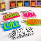 Personalized Acrylic Name Keychain