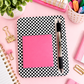 Personalized Acrylic Sticky Note Holder