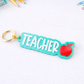 Personalized Teacher Keychain