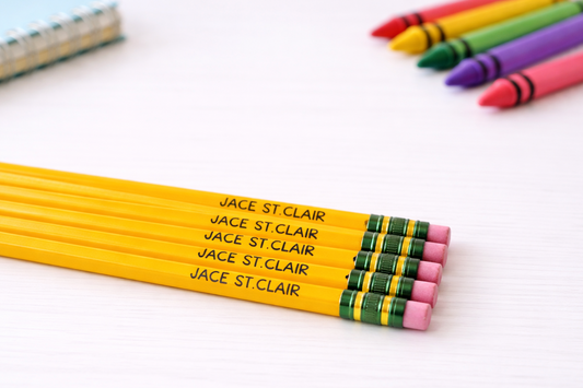 Engraved Personalized Pencils