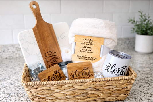 Personalized Realtor Closing Gift Basket
