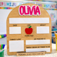 Personalized First Day & Last Day of School Sign