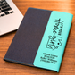 Personalized Leather Portfolio with Notepad