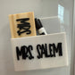 Personalized Magnetic Eraser Holder