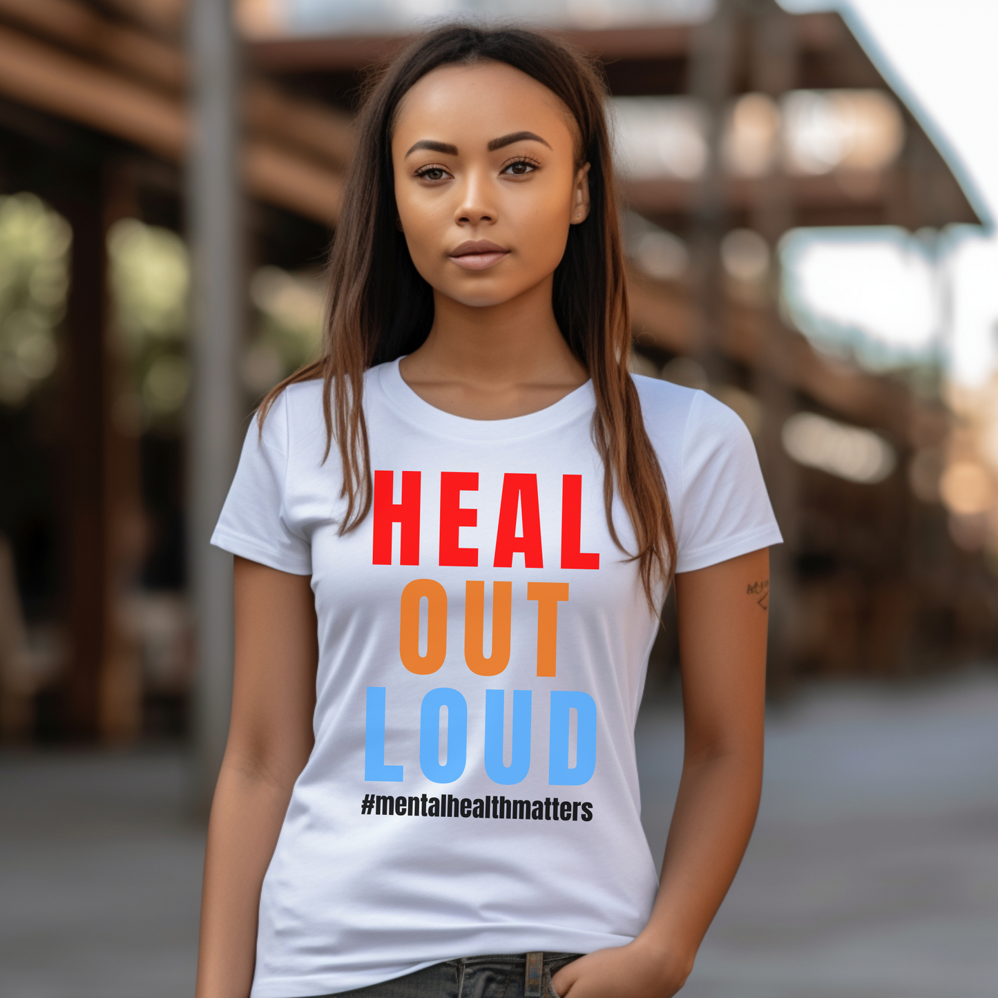 Heal Out Loud #mentalhealthmatters T-shirt