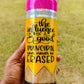 Glitter Pencil Tumbler