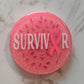 *Survivor* Breast Cancer Awareness Coaster