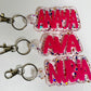 Acrylic Name Keychain