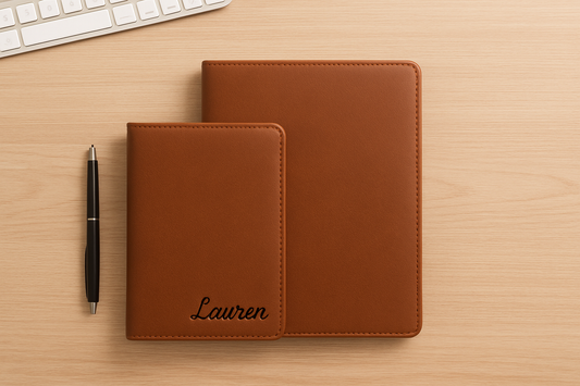Personalized Leather Portfolio