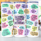 School Counselor Daily Affirmations Tumbler