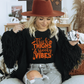 Thick Thighs and Spooky Vibes T-shirt