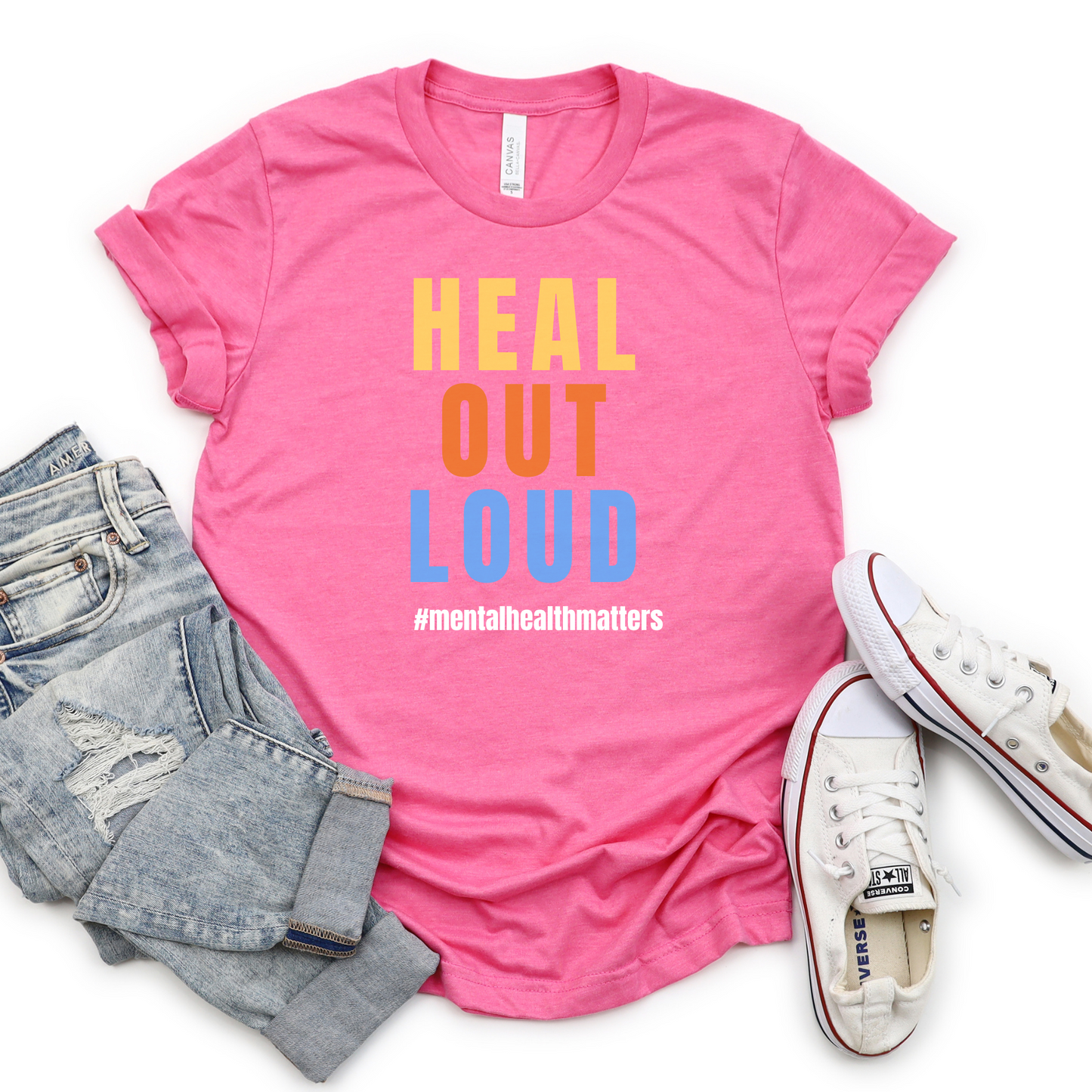 Heal Out Loud #mentalhealthmatters T-shirt