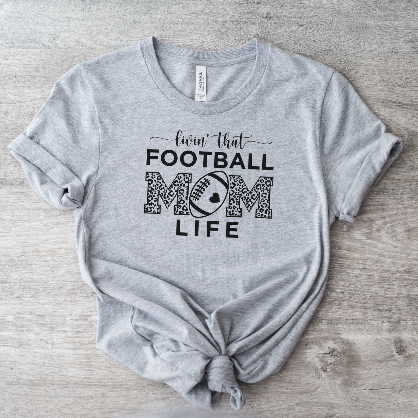 Livin That Football Mom Life T-shirt