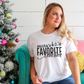 Santa's Favorite Teacher T-shirt
