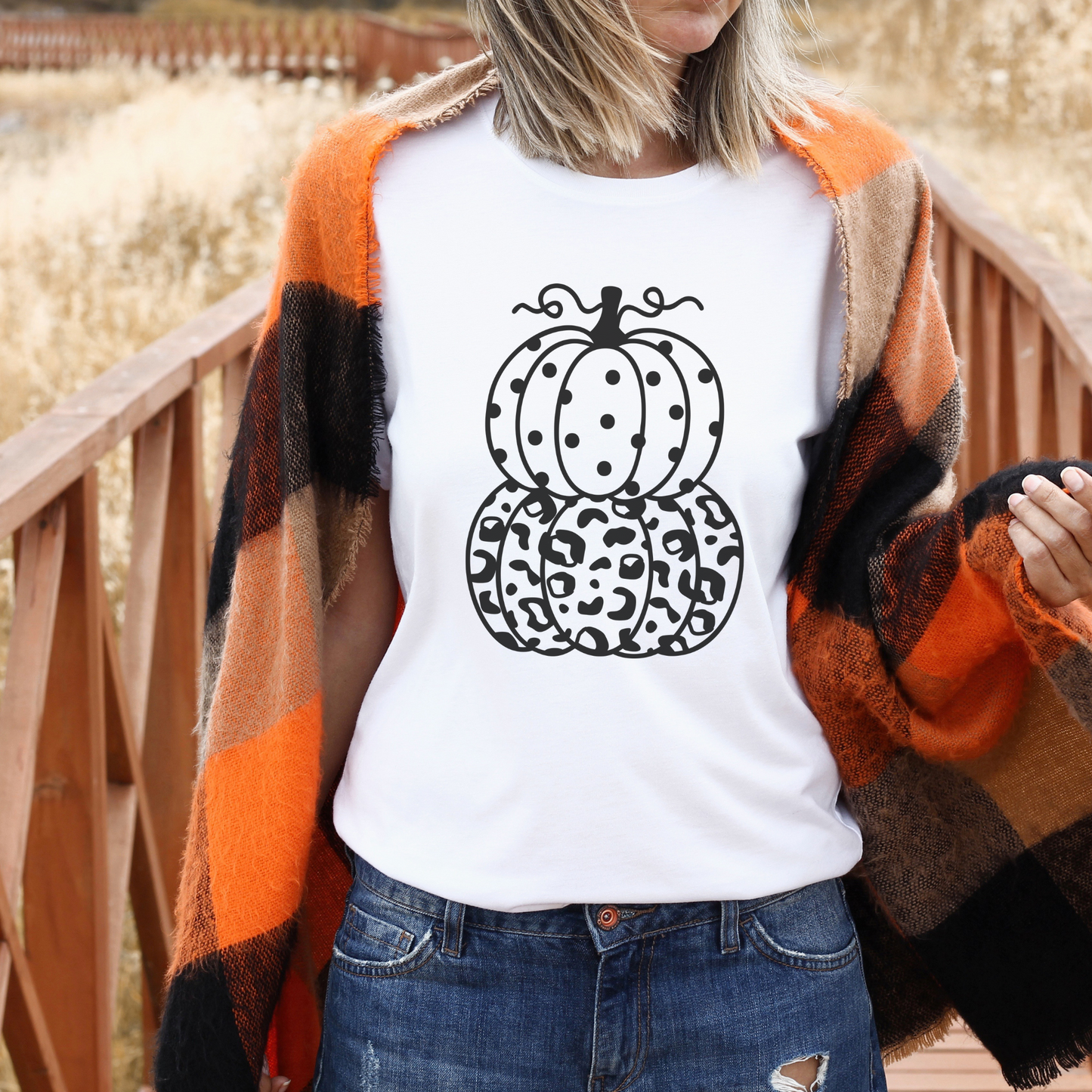 Stacked Pumpkin T-shirt